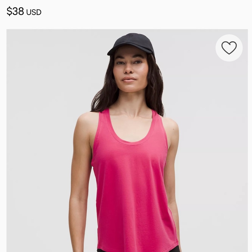 Lululemon Love Tank - NWT Pink Size 2